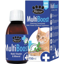Mervue MultiBoost Cat immunerősítő szirup 150 ml vitamin, táplálékkiegészítő kutyáknak