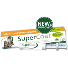Mervue SuperCoat Cat - Szőrtápláló és bőrkondicionáló paszta 30 ml vitamin, táplálékkiegészítő macskáknak