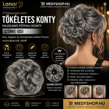 merystyle Hajgumis póthaj konty - szürke (Q5) póthaj