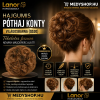 merystyle Hajgumis póthaj konty - világosbarna (Q530)