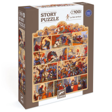  Mese puzzle - Artúr király, 100 db-os - The King Arthur puzzle, kirakós