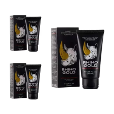  Mesterhármas - Rhino Gold Potencianövelő és Erekció Gél Férfiaknak (50ml) - 3 db potencianövelő