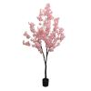  Mesterséges cseresznyevirágfa, dekoratív bel-/kültéri használatra, sokoldalú stílus, 180 cm
