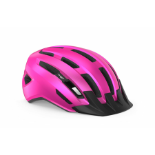 MET Downtown kerékpáros sisak [fényes pink, 52-58 cm (S/M)] kerékpáros sisak