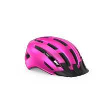 MET Downtown unisex bukósisak, S-M-es méret (52-58 cm), pink kerékpáros sisak