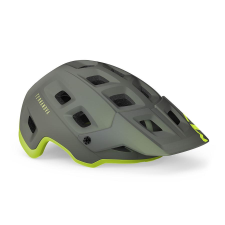 MET Terranova kerékpáros sisak [matt szürke-lime, 52-56 cm (S)] kerékpáros sisak