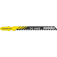 METABO 100 db szúrófűrészlap &quot;fast wood&quot; 74/ 4,0 mm (623712000) fűrészlap