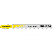 METABO 5 db szúrófűrészlap "clean wood" 74/ 2,5 mm (623650000) fűrészlap