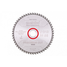 METABO Fűrészlap "precision cut wood - professional", 210x30, Z56 WZ 10° (628040000) fűrészlap