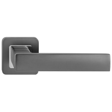 METAL-BUD BRERA/TREND ajtókilincs kerek talp grafit-króm WC zár és alkatrészei