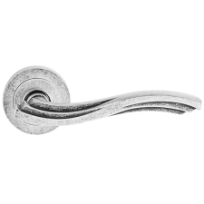 METAL-BUD CHIARA ajtókilincs kerek rozettás antik nikkel Csak kilincs felső rozettán zár és alkatrészei