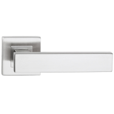 METAL-BUD ONYX ajtóajtókilincs négyzet alakú rozettás rozsdamentes acél WC zár és alkatrészei