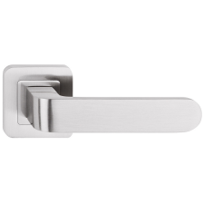 METAL-BUD RIO ajtókilincs kerek rozettás szatén nikkel Csak kilincs felső rozettán zár és alkatrészei