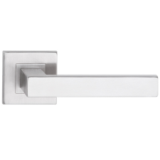 METAL-BUD TOPAZ ajtóajtókilincs négyzet alakú rozettás rozsdamentes acél PZ zár és alkatrészei