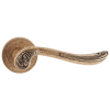 METAL-BUD TOSCA ajtókilincs kerek rozettás antik patina Csak kilincs felső rozettán