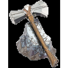 Metal Earth 3D puzzle: Thor fejszéje puzzle, kirakós