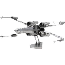 Metal Earth Star Wars X-Wing, X-szárnyú űrrepülő makett, 3D lézervágott fémmodell építőkészlet 502656 (502656) makett