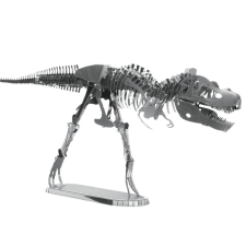 Metal Earth Tyrannosaurus Rex 3D Fémépítő Modell autópálya és játékautó