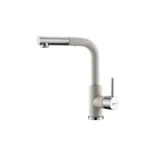 METALAC - XGRANIT LUX S Metalac T03814 Mosogató Csaptelep - Kihúzható, Bézs csaptelep