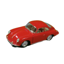 Metálautó Porsche 356B Carrera 2 autópálya és játékautó
