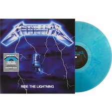  Metallica - Ride The Lightning (Electric Blue Vinyl) (Vinyl LP (nagylemez)) heavy metal