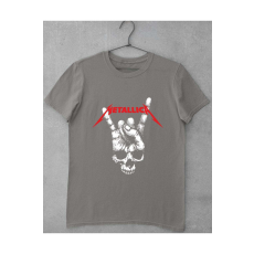  Metallica skull hand egyedi mintás gyerek póló