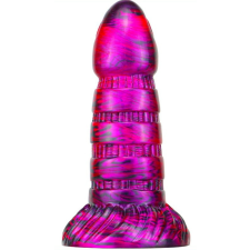 MetallicAnal Dildo Torff 16 x 5.8cm lila-fekete műpénisz, dildó