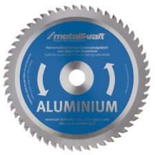  Metallkraft körfűrésztárcsa alumíniumhoz 230 x 2.4 x 25.4 mm kézi körfűrész