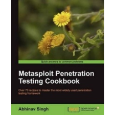 Metasploit Penetration Testing Cookbook – Abhinav Singh idegen nyelvű könyv