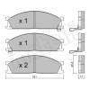 METELLI fékbetétkészlet, tárcsafék 22-0107-1