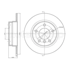 METELLI Féktárcsa METELLI 23-0229C féktárcsa