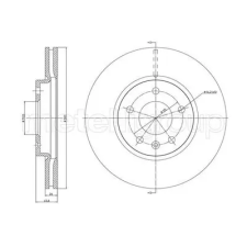 METELLI Féktárcsa METELLI 23-1003C féktárcsa