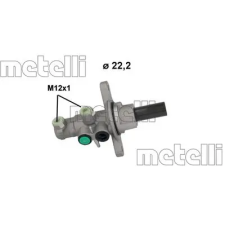 METELLI főfékhenger 05-1201 autóalkatrész