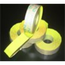 METO Árazógépszalag, 19x16 mm, METO, citrom pénztárgépszalag