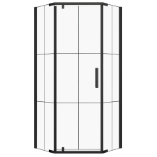 Metro szögletes nyílóajtós zuhanykabin 90 cm kád, zuhanykabin
