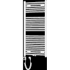 Mexen Ares elektromos radiátor 1200 x 600 mm, 600 W, fehér - W102-1200-600-6600-20