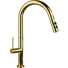 Mexen Ava  mosogató csaptelep  , fekete - 672800-50 Konyhai csap csaptelep