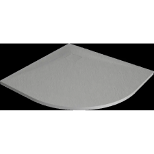 Mexen Bert félkör alakú zuhanytálca SMC 90 x 90 cm, szürke - 4KR619090 fürdőkellék
