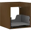 Mexen Box-A mosdó alatti szekrény váza 45 cm, 1 fiók, dió - 91AX0-0450-470-1-86