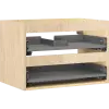 Mexen Box-A mosdószekrény korpus 70 cm, 2 fiókkal, tölgy - 91AX0-0700-470-2-81