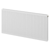 Mexen CC21 panelradiátor 400 x 1400 mm, alsó középső csatlakozás, 1297 W, fehér - W6C21-040-140-00