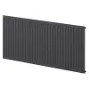 Mexen CH10 Higiéniai lapos radiátor 400 x 1800 mm, oldalsó csatlakozás, 778 W, antracit - W410H-040-180-66