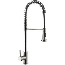 Mexen Clara  mosogató csaptelep  , inox - 670501-99 Konyhai csap csaptelep