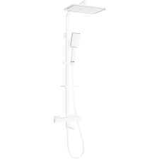 Mexen CQ54 Kád-Zuhany Szett - Fehér/Króm fürdőkellék