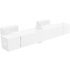 Mexen Cube termosztatikus zuhanycsaptelep, fehér - 77250-20