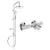 Mexen Erik Kád-Zuhany Szett - Termosztatikus - Króm