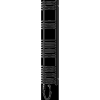 Mexen Eros elektromos radiátor 1600 x 318 mm, 600 W, fekete - W112-1600-318-2600-70