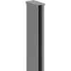  Mexen faliélűd sín zuhanyfalhoz 10 mm, gun metal - 800-00-95-X