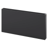 Mexen Flat CCF22 lemezradiátor 900 x 700 mm, alsó középső csatlakozás, 1540 W, antracit - W6C22F-090-070-66
