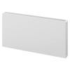 Mexen Flat CF22 radiátor 900 x 1200 mm, oldalra csatlakozás, 2639 W, fehér - W422F-090-120-00